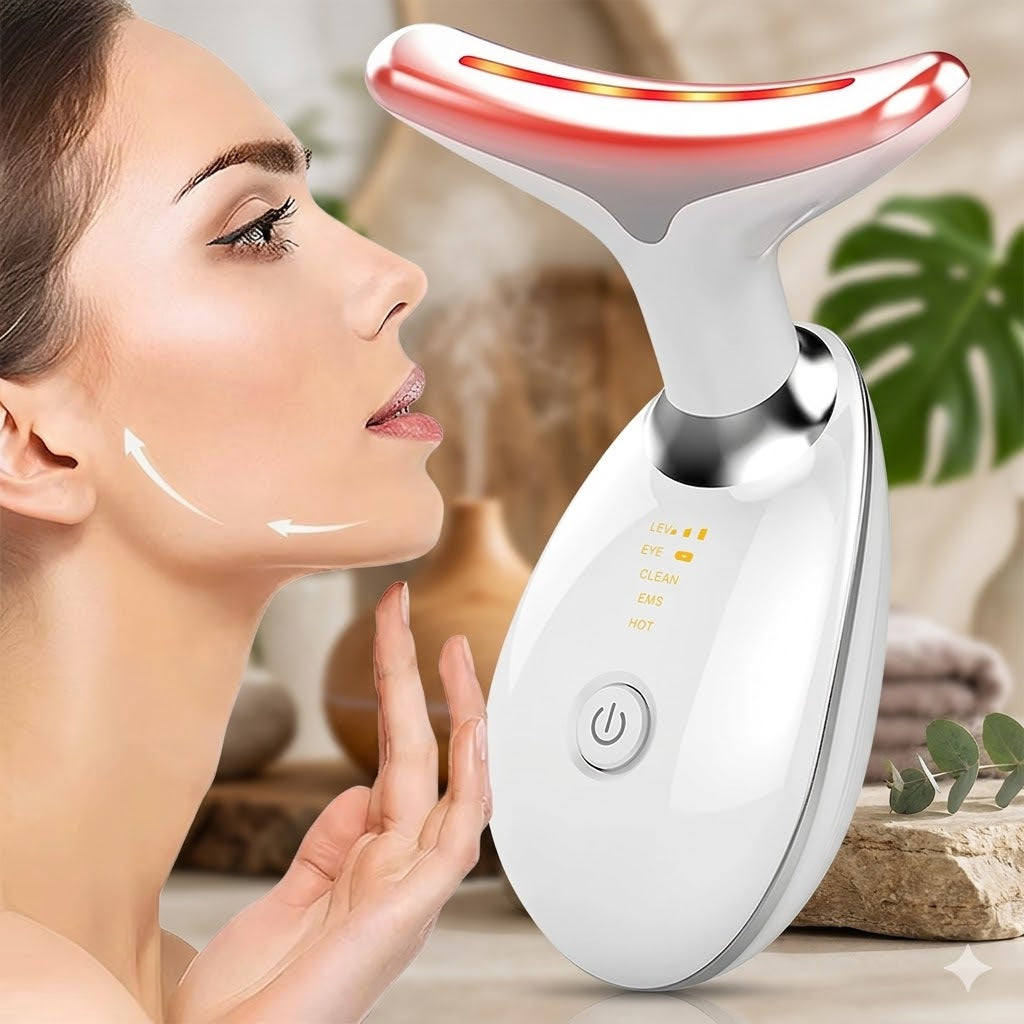 Masajeador Facial LED V-Line